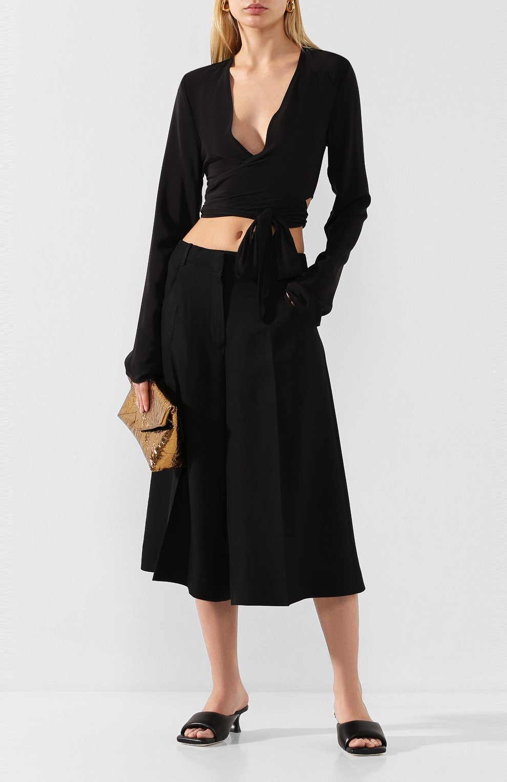 Топ RICK OWENS черного цвета по цене 78400 руб., арт. R020S1794/CC, фото 2 Топ RICK OWENS, арт. R020S1794/CC, фото 2