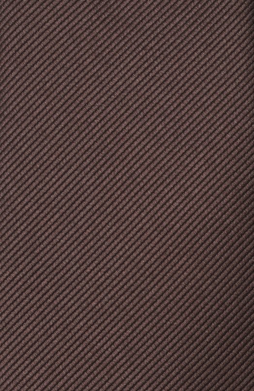 Шелковый галстук Giorgio Armani 360054/3R901 Коричневый  360054/3R901 Фото 4