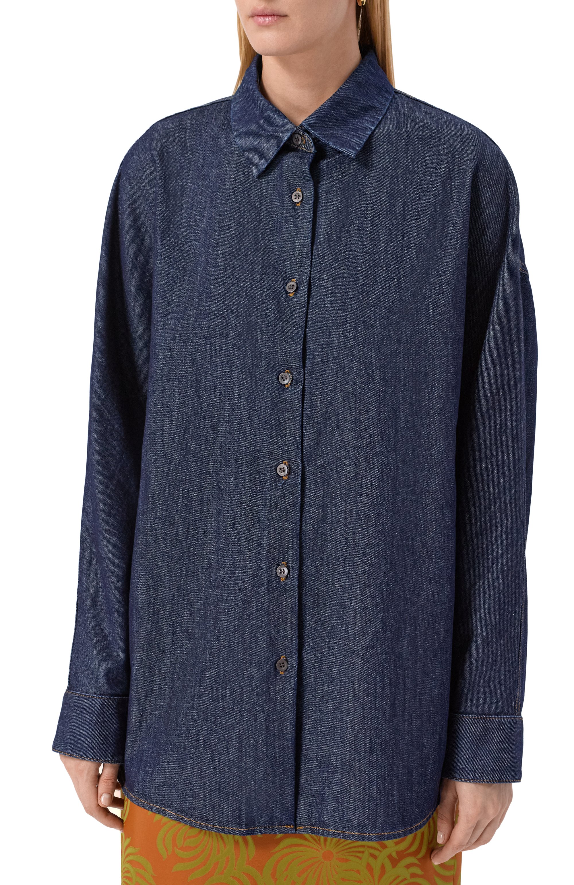 Джинсовая рубашка DRIES VAN NOTEN, арт. 010729-2382-507, фото 3