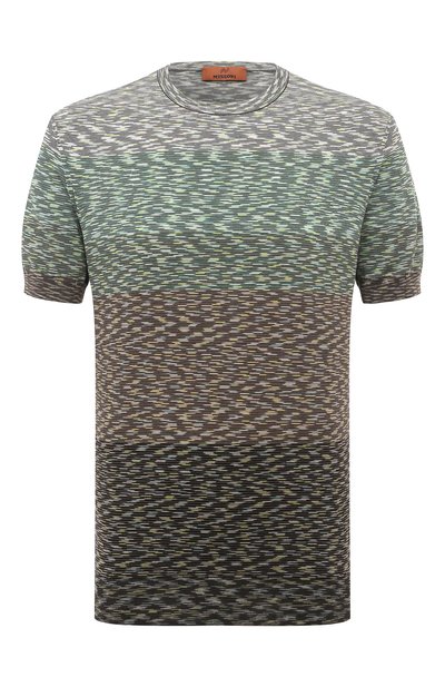 Мужской хлопковый джемпер MISSONI, арт. US24SL0I/BK012Q