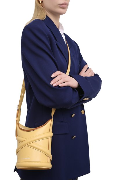 Сумка curve ALEXANDER MCQUEEN, арт. 656467/1YB40, фото 2