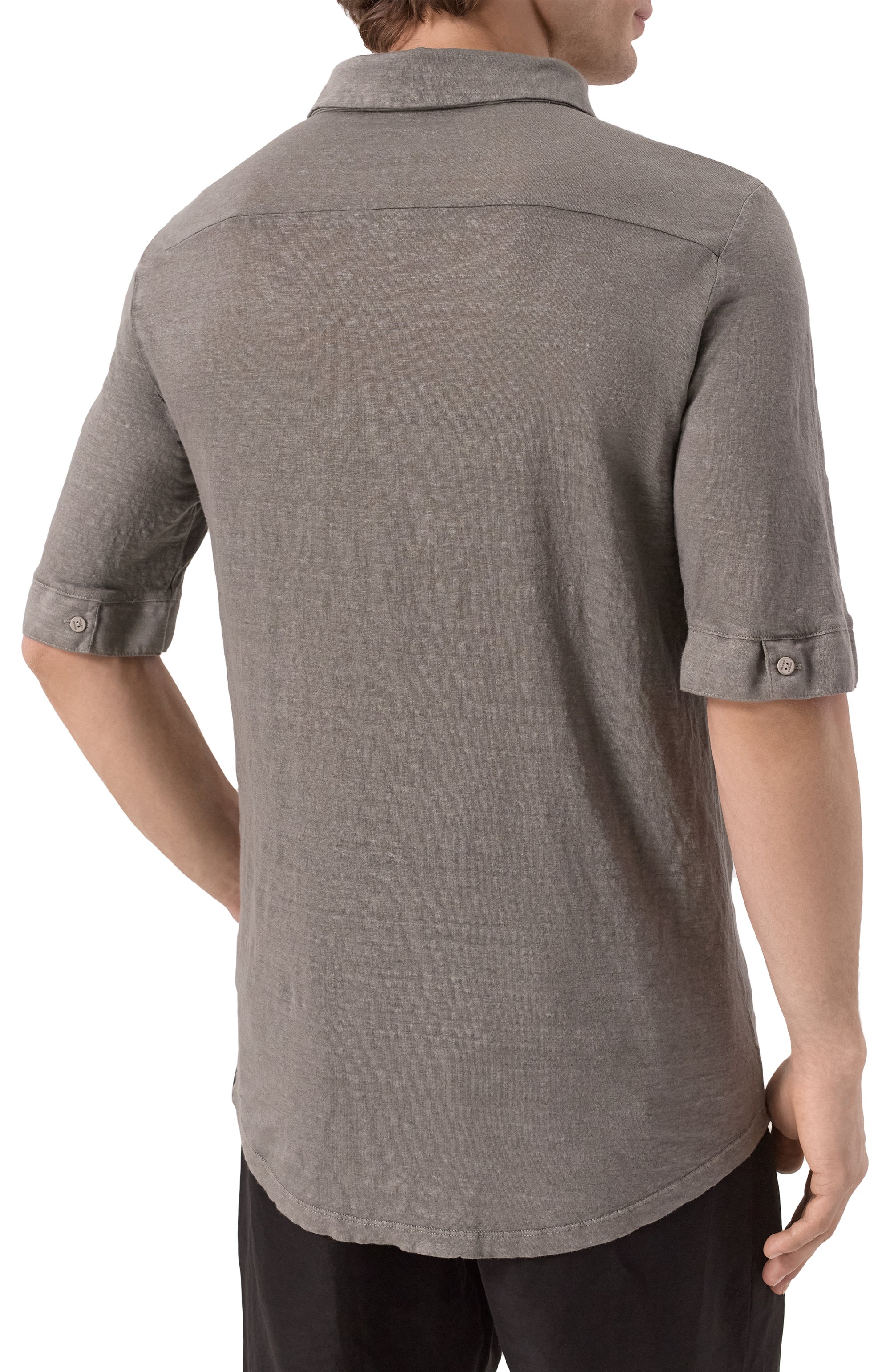 Льняное поло NEVER ENOUGH, арт. MP0007, фото 4