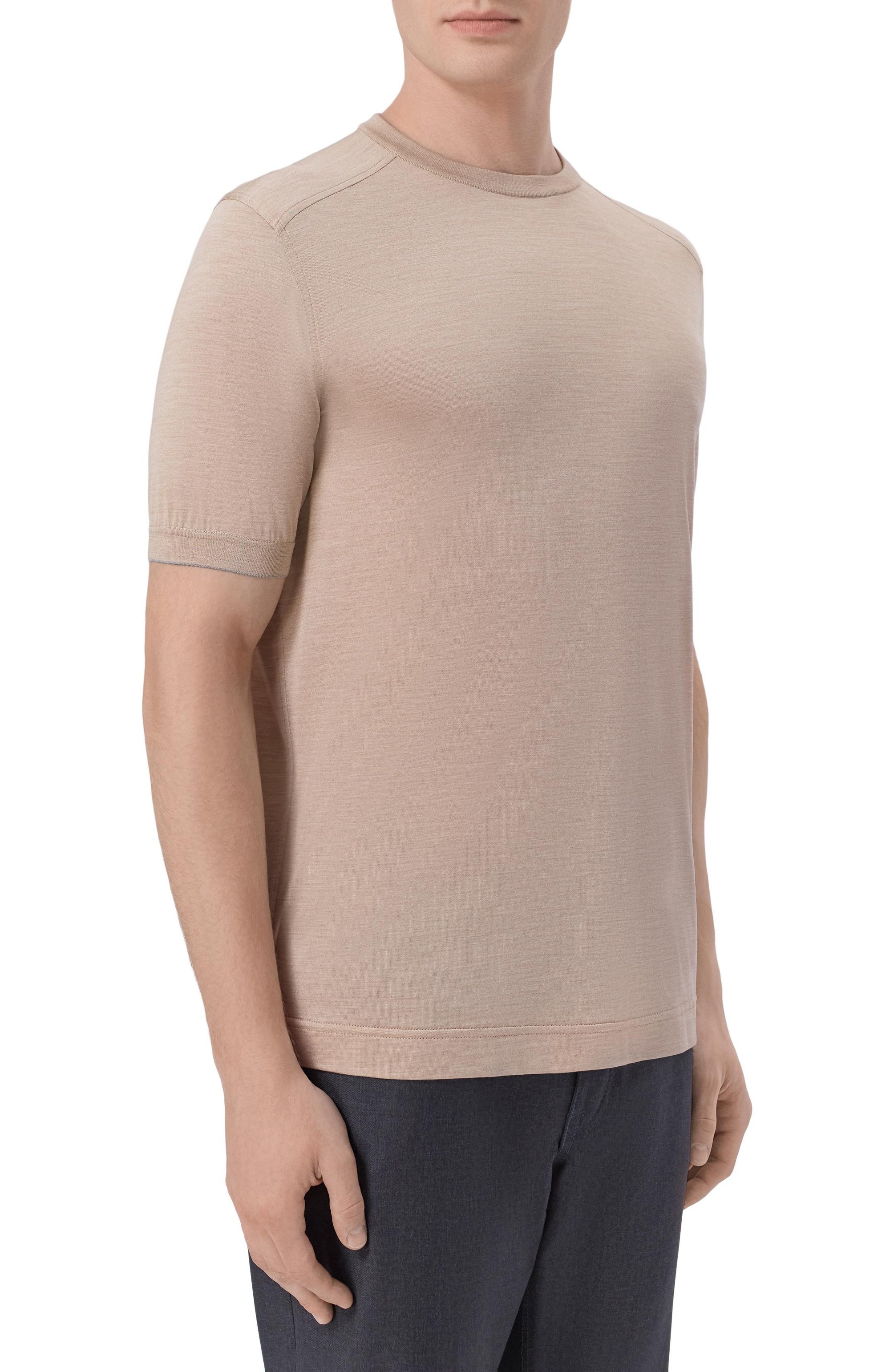 Шелковая футболка STEFANO RICCI, арт. K919512G10/R25190_001, фото 3