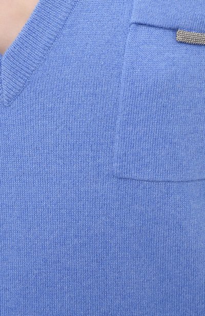 Кашемировый пуловер BRUNELLO CUCINELLI, арт. M12170002, фото 5