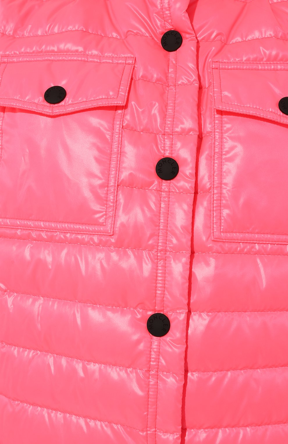 Пуховая куртка MONCLER розового цвета по цене 140500 руб., арт. I10981A00009/54A8W, фото 5 Пуховая куртка MONCLER, арт. I10981A00009/54A8W, фото 5
