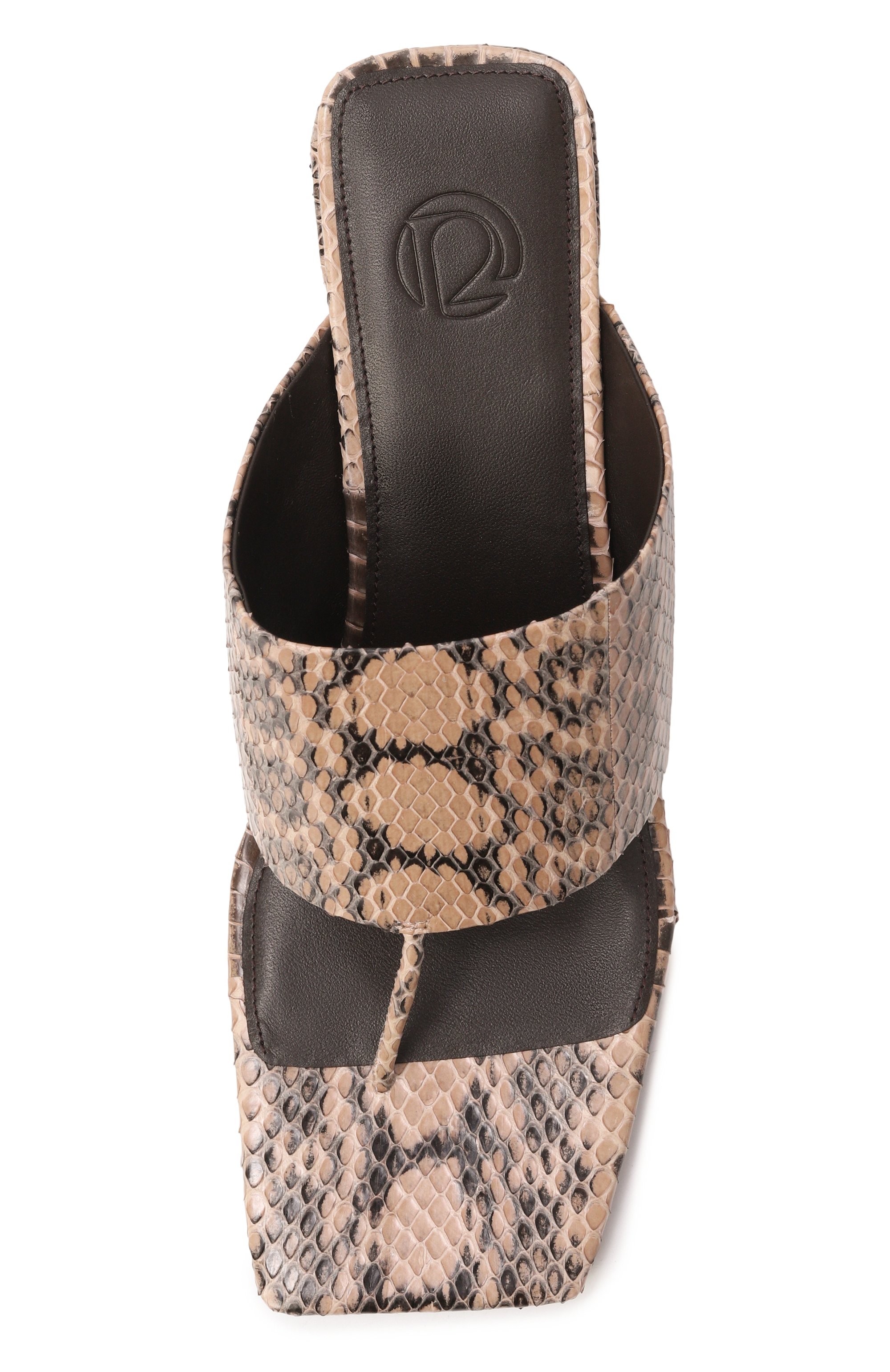 Мюли rachel из кожи змеи 12 STOREEZ, арт. 139881, фото 6