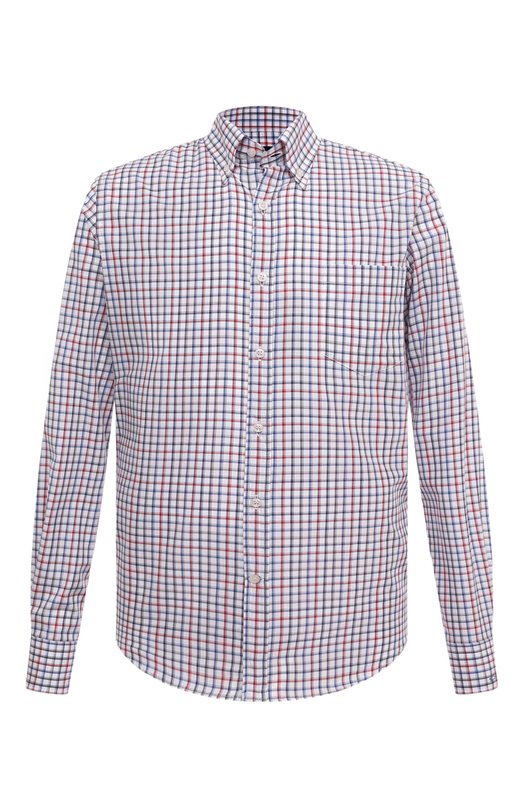 Хлопковая рубашка Paul&Shark 14313018 Красный 14313018