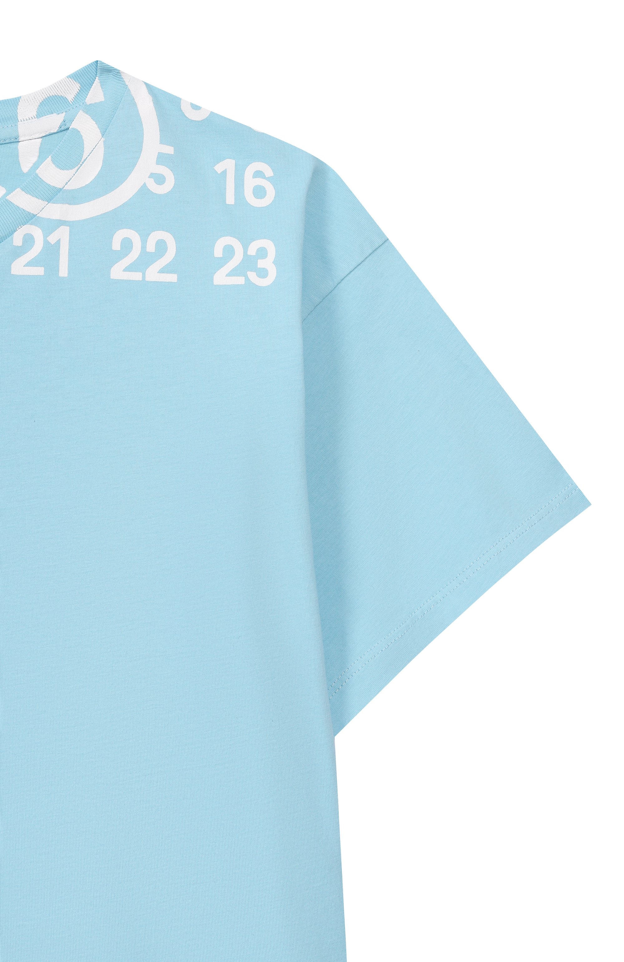 Хлопковая футболка MM6, арт. M60986/MM02Y, фото 3