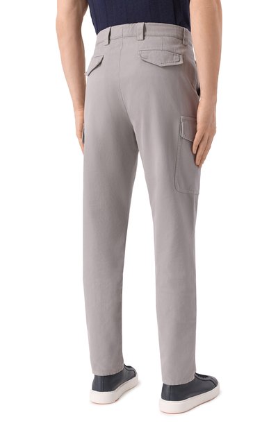 Хлопковые брюки-карго BRUNELLO CUCINELLI, арт. M252DE1890, фото 4