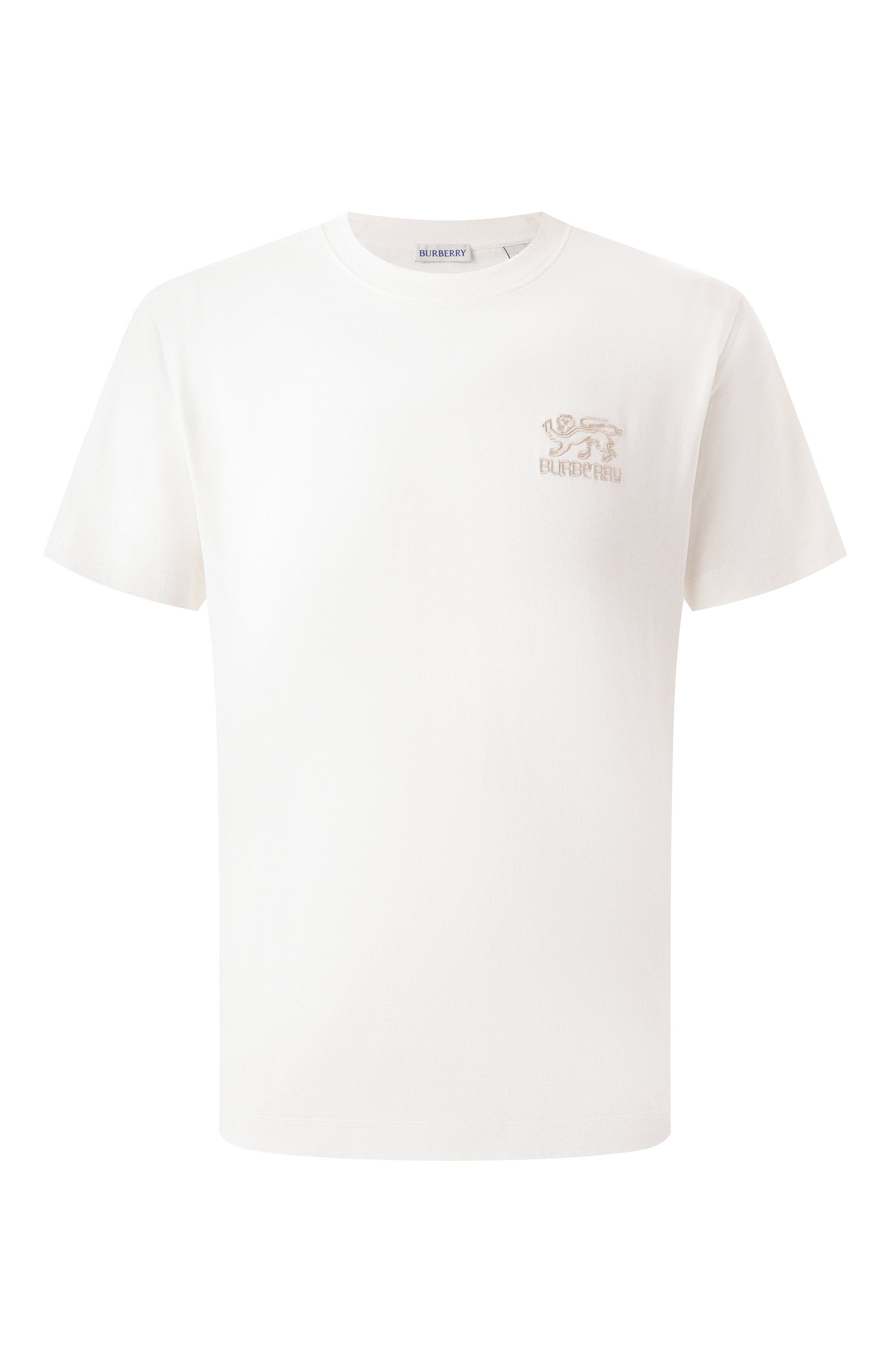 Хлопковая футболка BURBERRY, арт. 8101901, фото 1