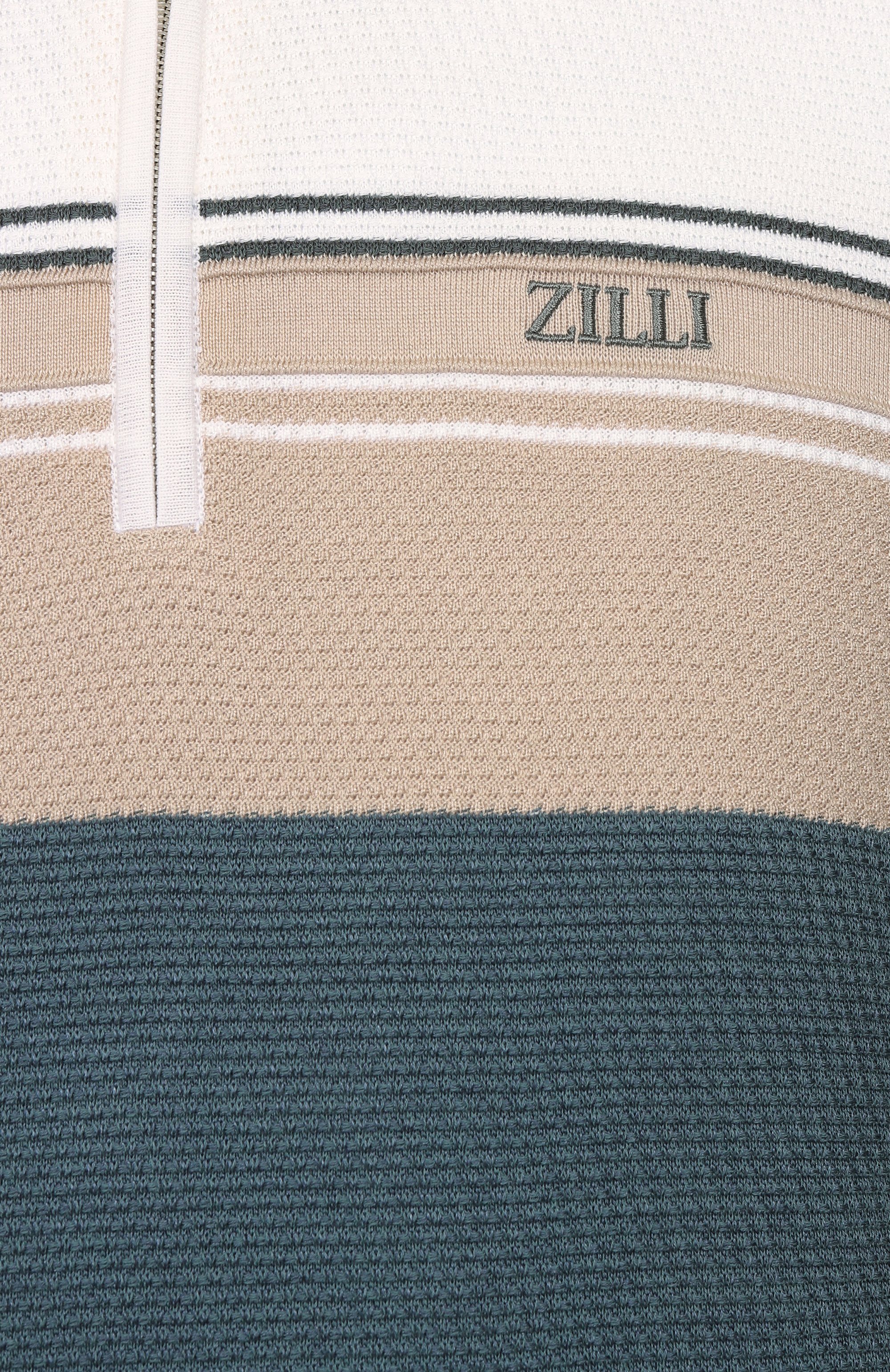 Поло из хлопка и шелка ZILLI, арт. KZP002M0142VTHL00, фото 6