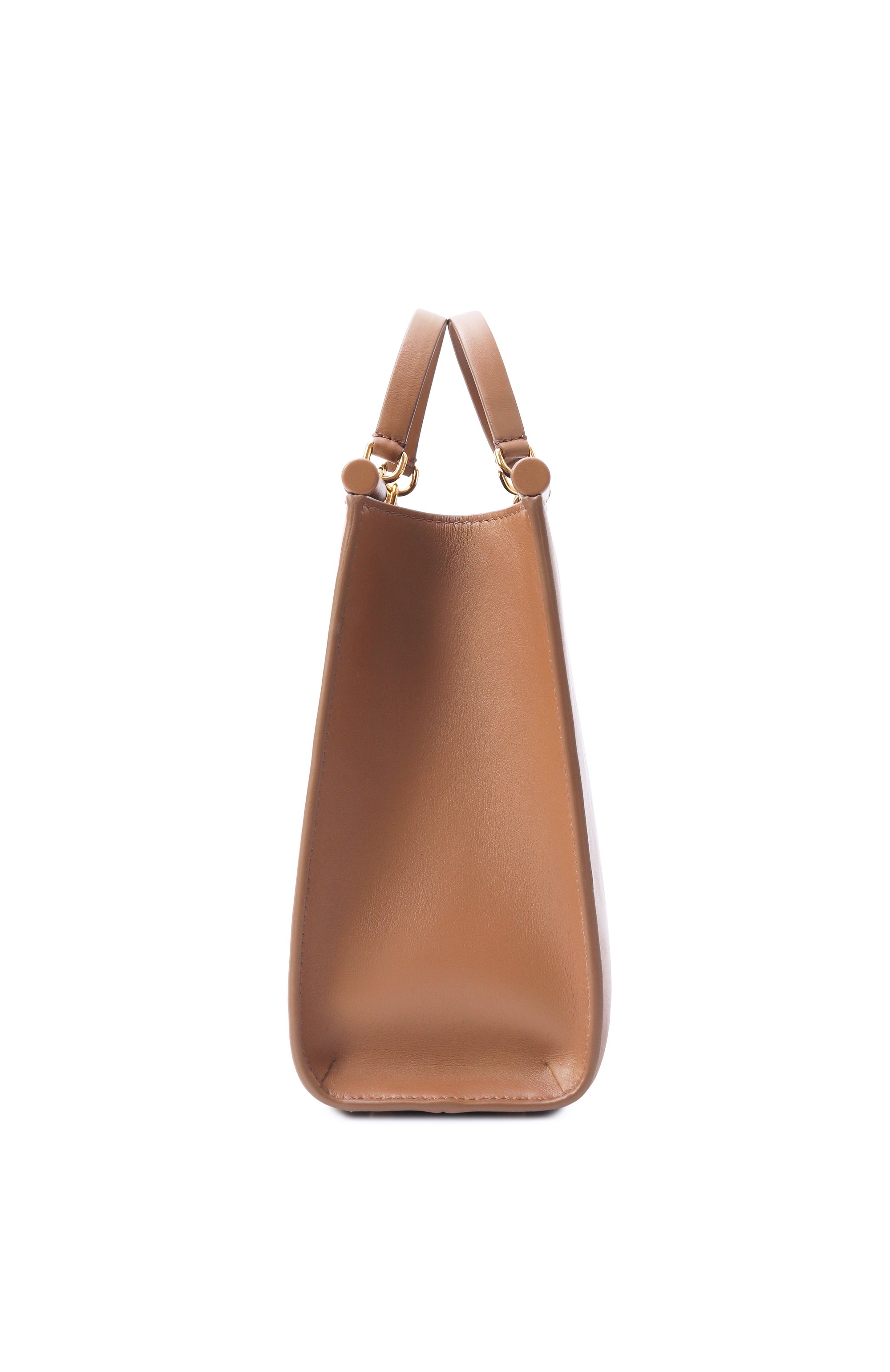 Сумка sicily shopper small DOLCE & GABBANA светло-коричневого цвета по цене 241500 руб., арт. BB7728/B7321, фото 4 Сумка sicily shopper small DOLCE & GABBANA, арт. BB7728/B7321, фото 4