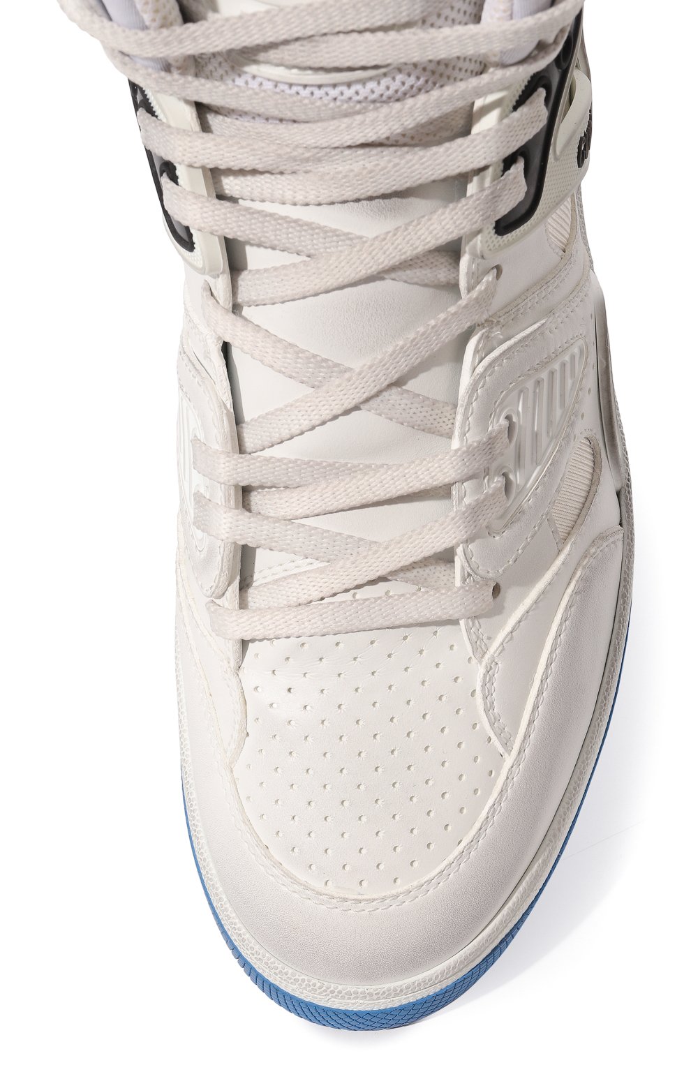 Комбинированные кеды basket GUCCI, арт. 661301 2SHA0, фото 6