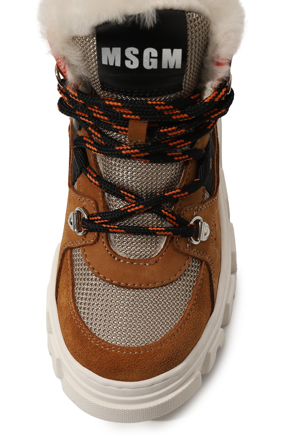 Утепленные ботинки MSGM KIDS, арт. 78901/28-35, фото 4