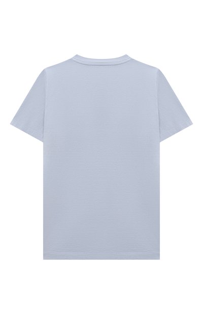 Хлопковая футболка DAL LAGO голубого цвета по цене 6970 руб., арт. W507/8803/13-16, фото 2 Хлопковая футболка DAL LAGO, арт. W507/8803/13-16, фото 2