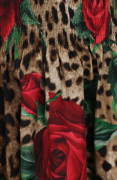 Хлопковый сарафан на тонких бретельках DOLCE & GABBANA, арт. L5JD0G/HS5CM/8-14, фото 3