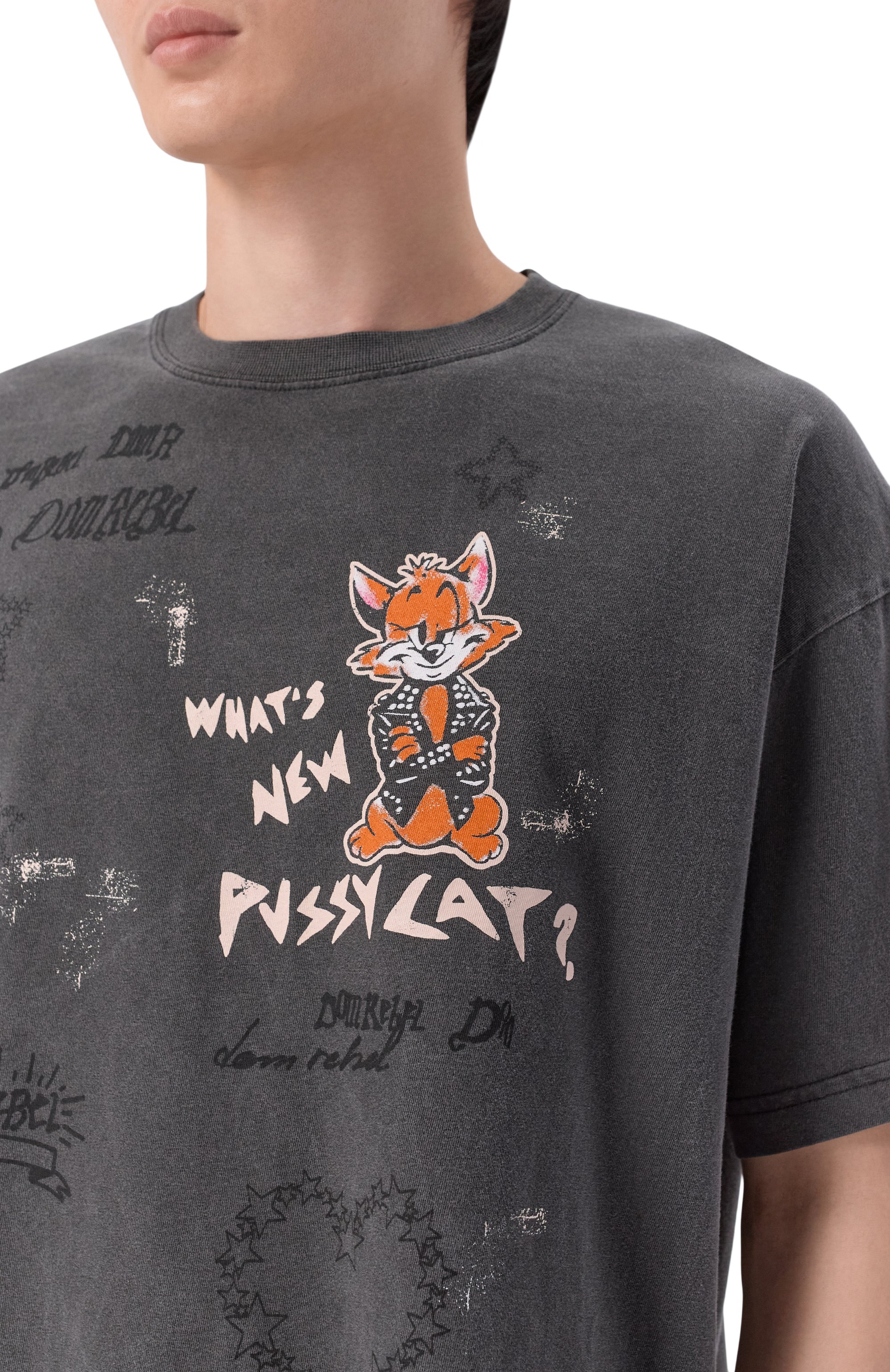 Хлопковая футболка DOMREBEL, арт. M WHATS NEW/T-SHIRT, фото 5