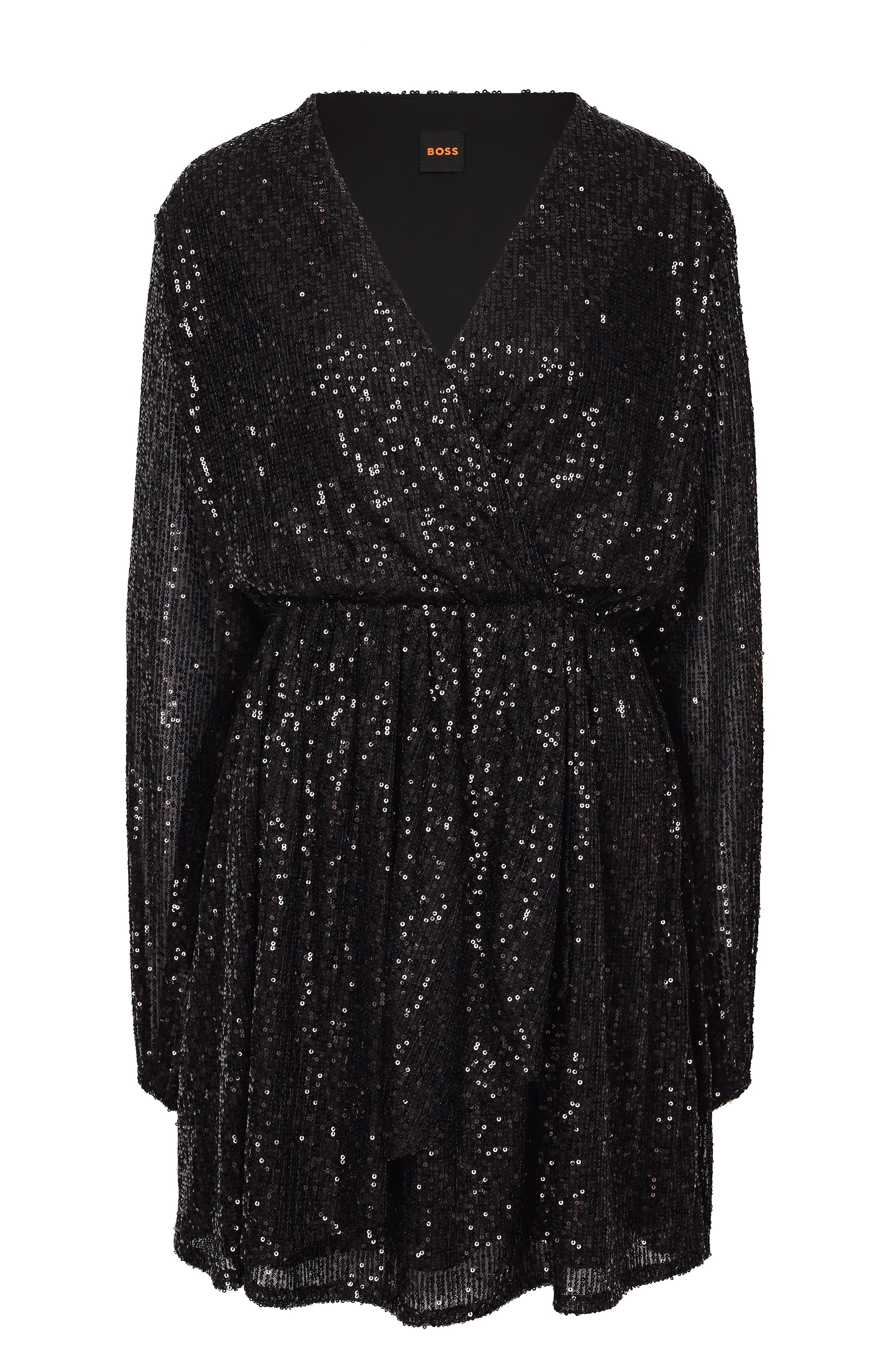 Платье с отделкой пайетками BOSS ORANGE, арт. 50548326, фото 1