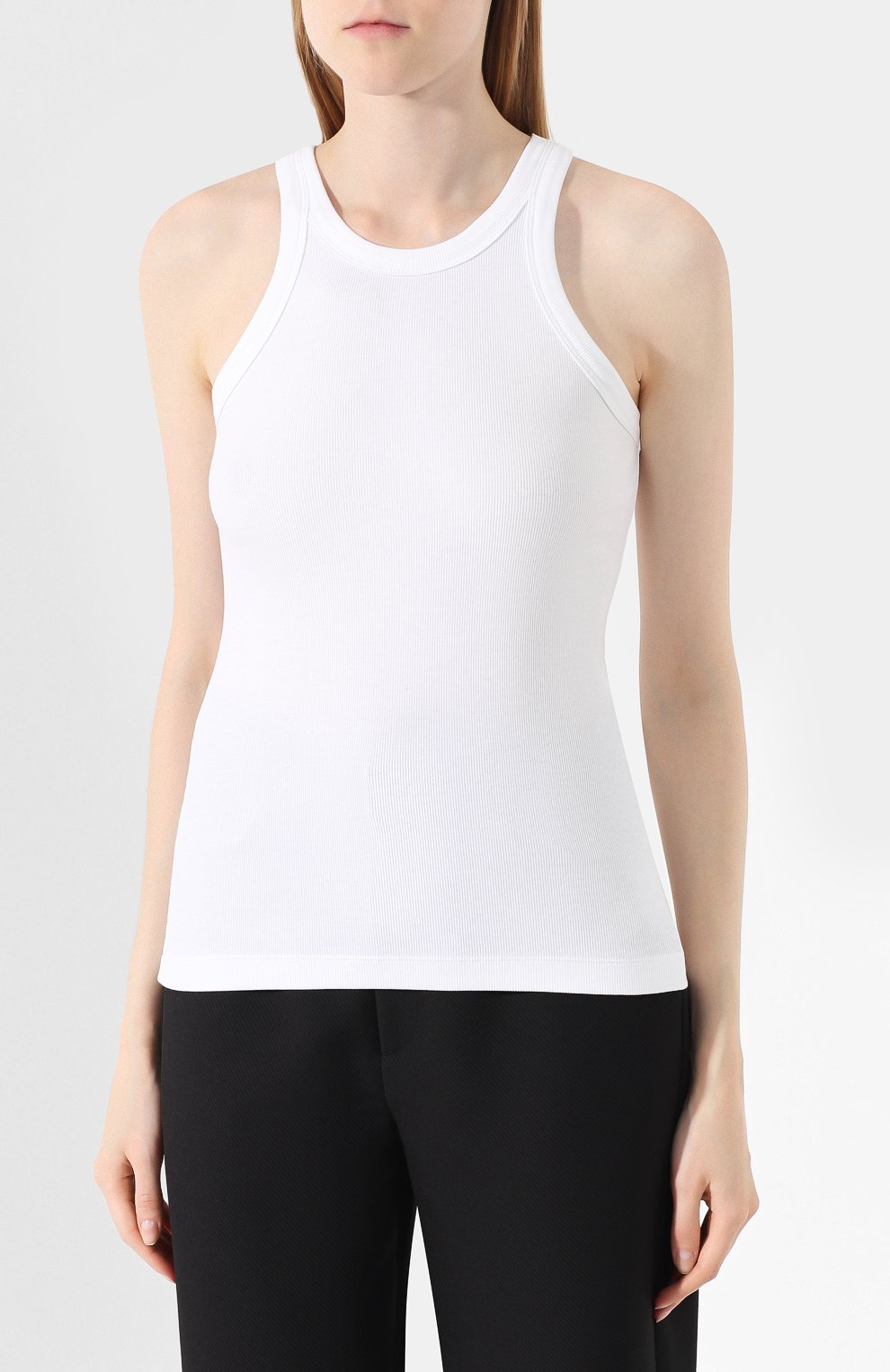 Хлопковый топ TOTEME, арт. ESPERA RIB TANK 193-437-772, фото 3