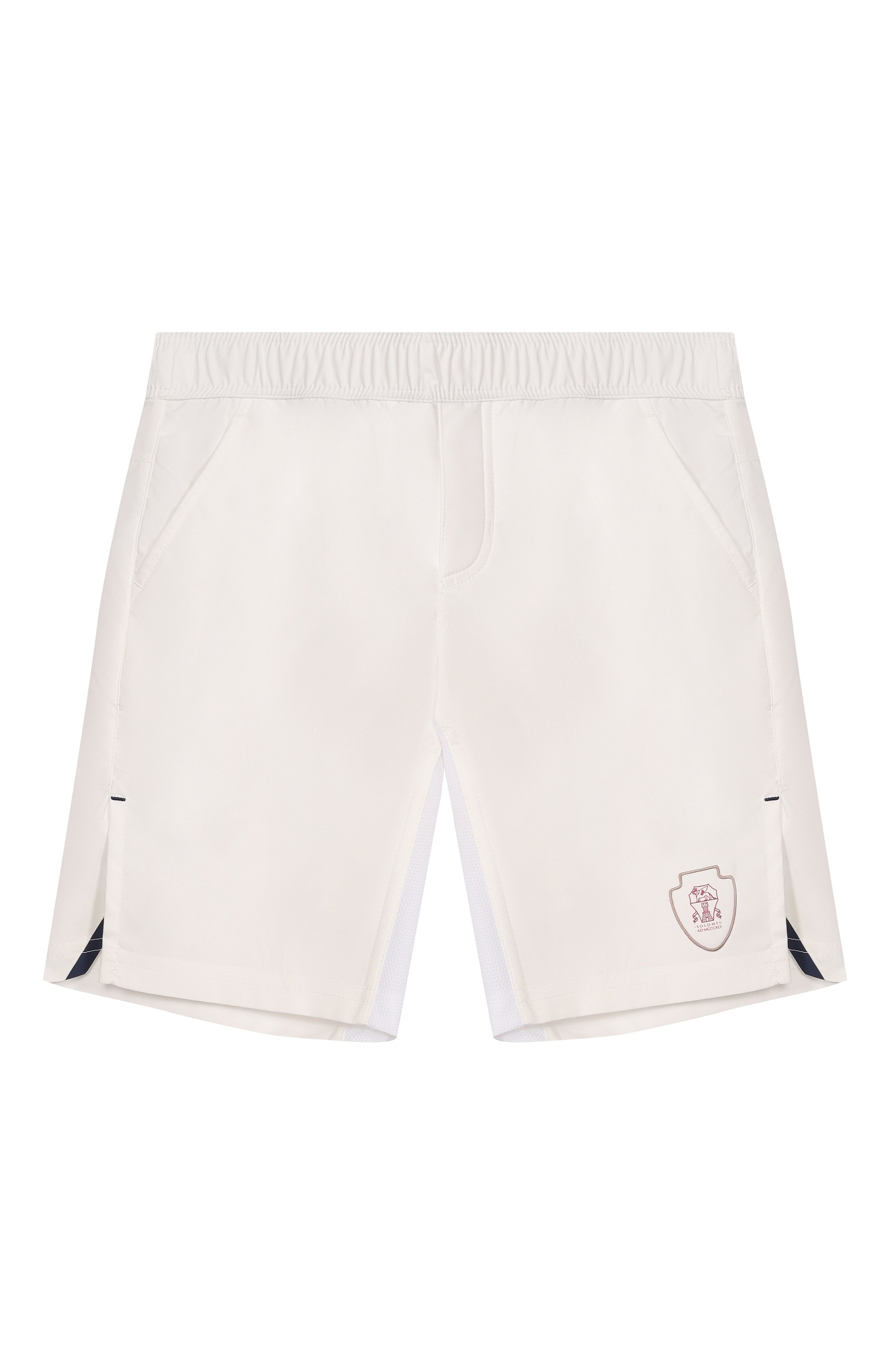 Шорты BRUNELLO CUCINELLI кремового цвета по цене 39950 руб., арт. BB422921TB, фото 1 Шорты BRUNELLO CUCINELLI, арт. BB422921TB, фото 1