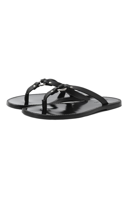 Кожаные шлепанцы Bondage Dsquared2 FSM0081 Чёрный FSM0081