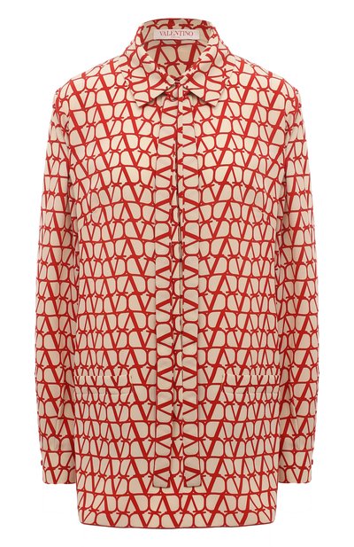 Шелковая блузка VALENTINO, арт. 2B3AE7R77SL, фото 1