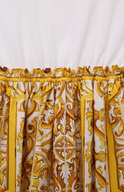 Хлопковое платье DOLCE & GABBANA, арт. L5JD9A/G7NRJ, фото 3