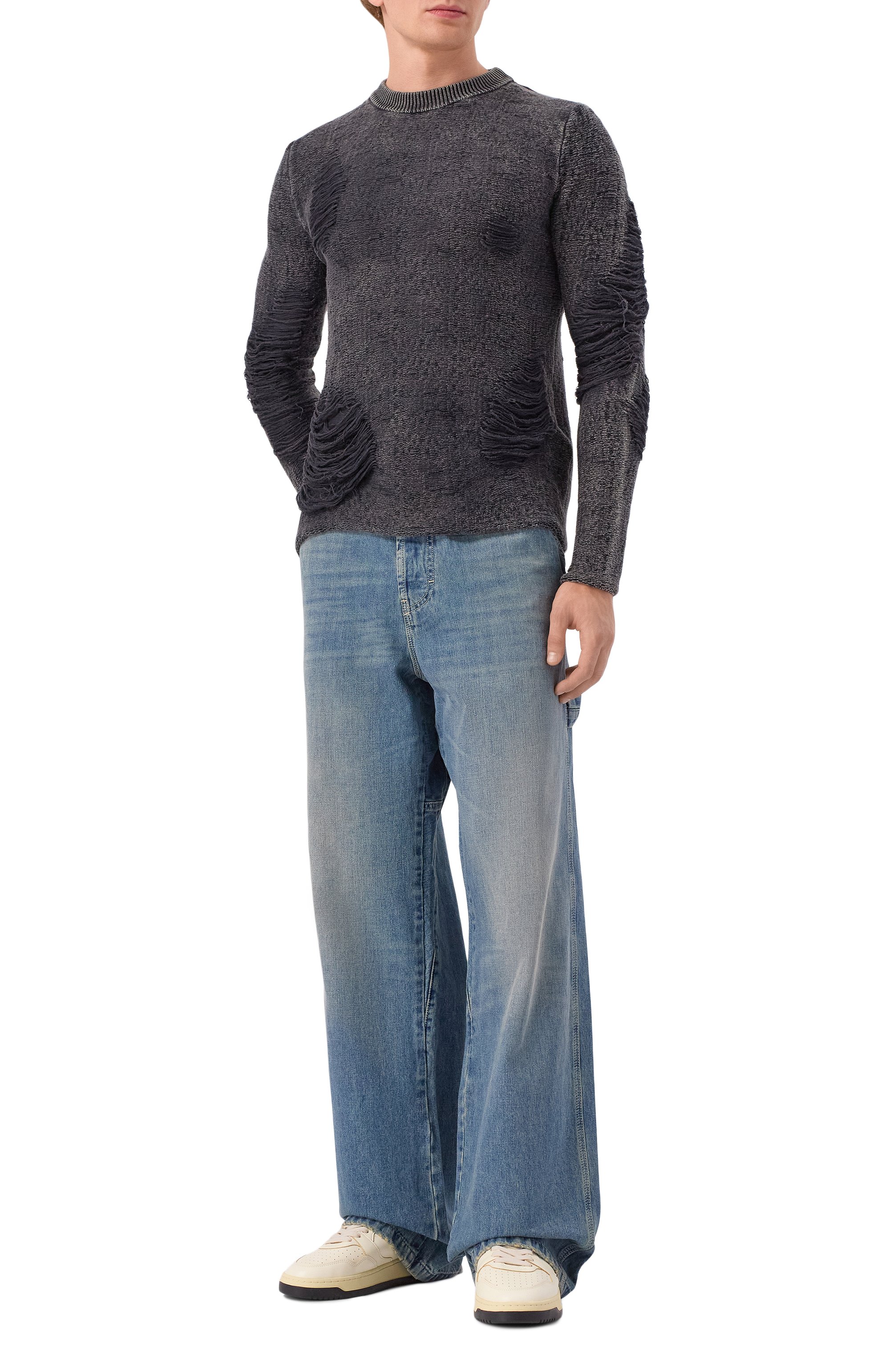 Хлопковый джемпер DIESEL, арт. A21876/0LKDP, фото 2