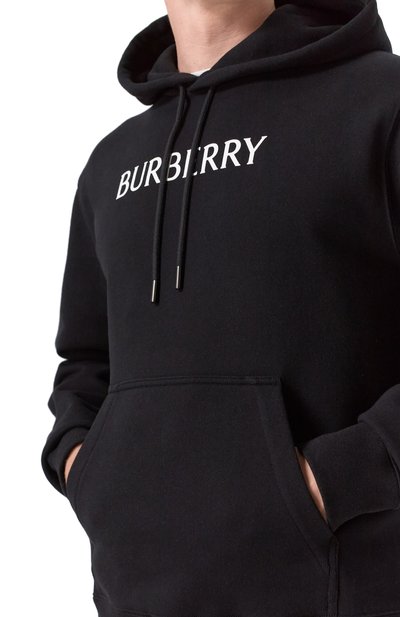 Хлопковое худи BURBERRY, арт. 8118999, фото 5
