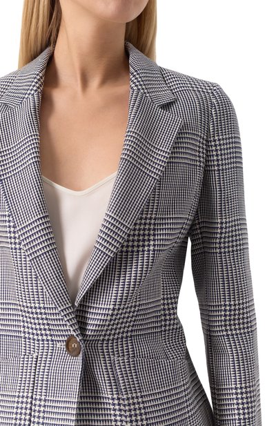 Жакет из шерсти и шелка LORENA ANTONIAZZI, арт. P2501GA02A/4791, фото 5