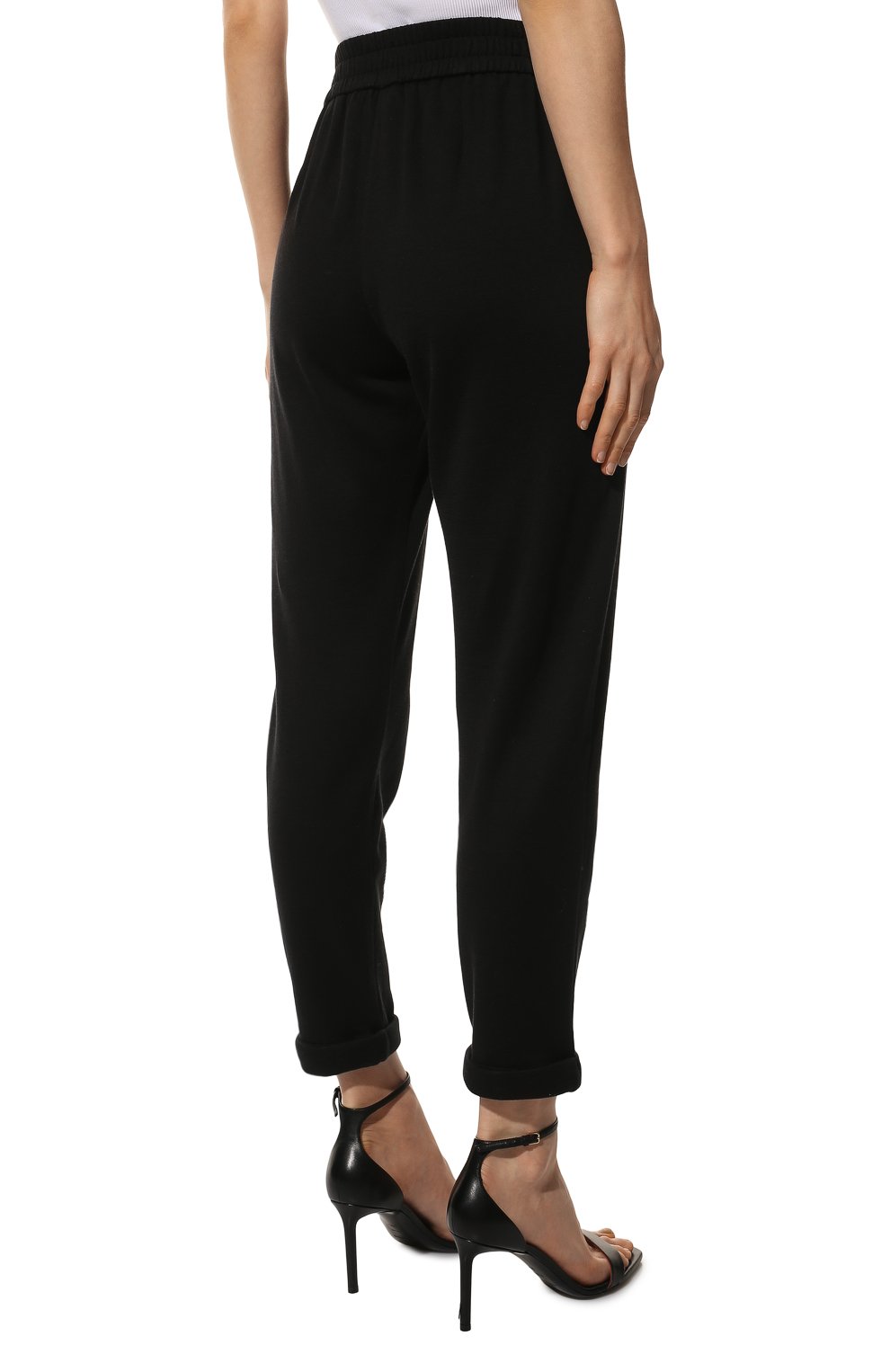 Брюки из хлопка и шелка BRUNELLO CUCINELLI, арт. 221MD828SB899, фото 4