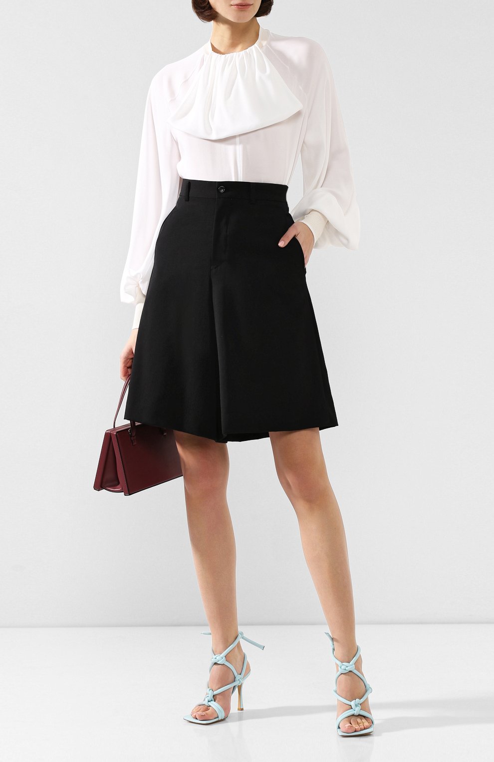 Шелковая блузка LOEWE, арт. D2299170TM, фото 2