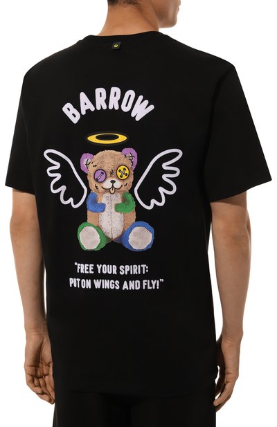 Хлопковая футболка BARROW, арт. F4BWMATH077, фото 4