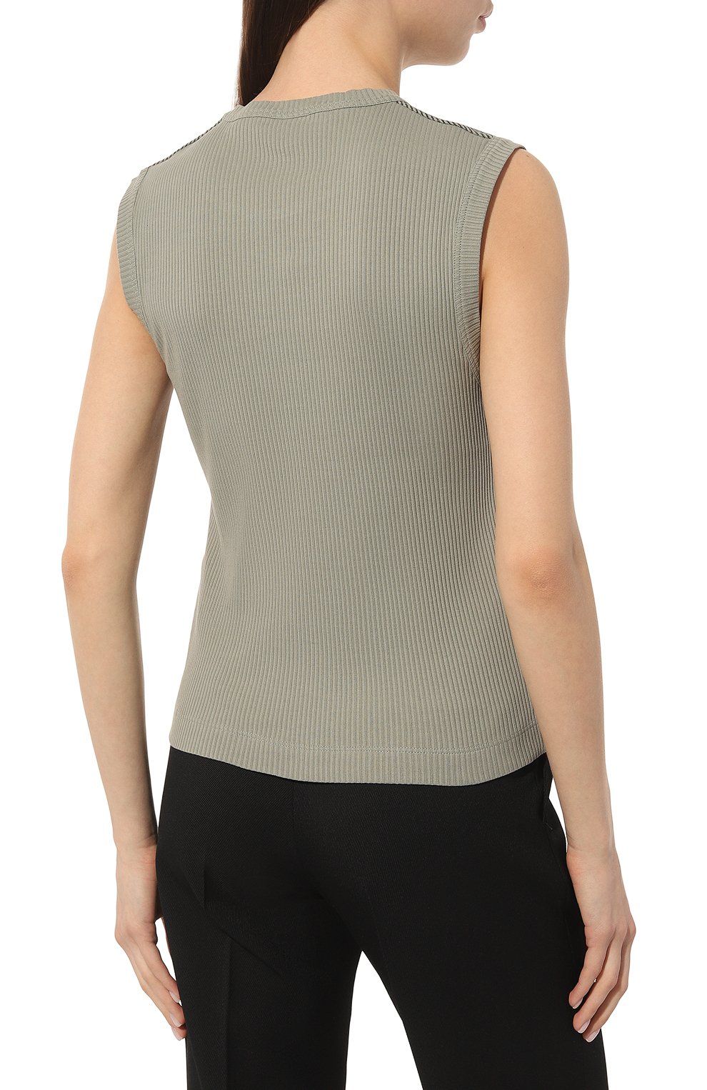 Хлопковый топ BRUNELLO CUCINELLI, арт. MH990BE410, фото 4