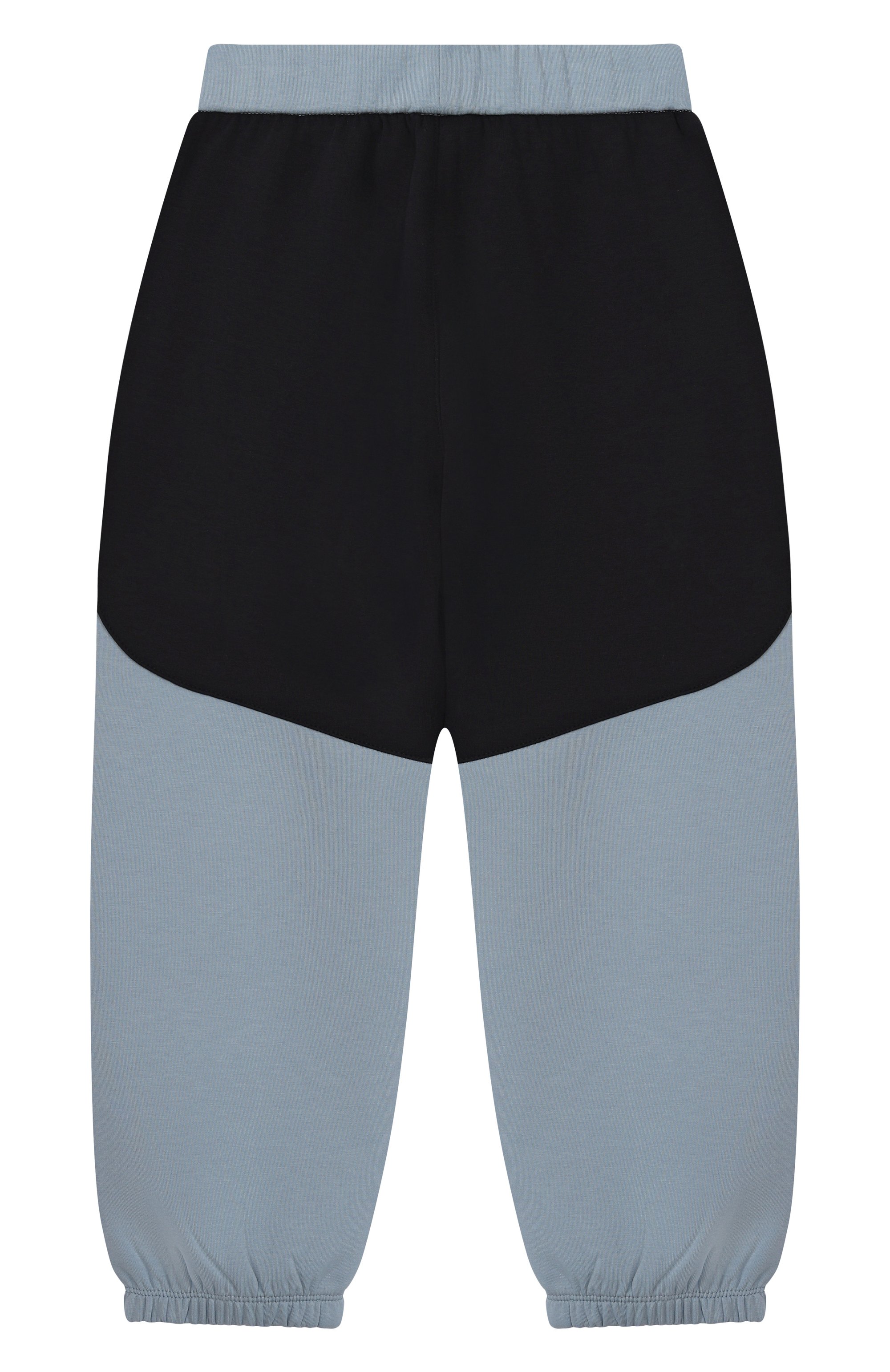 Хлопковые джоггеры EMPORIO ARMANI голубого цвета по цене 19950 руб., арт. EB000136/AF10126, фото 2 Хлопковые джоггеры EMPORIO ARMANI, арт. EB000136/AF10126, фото 2