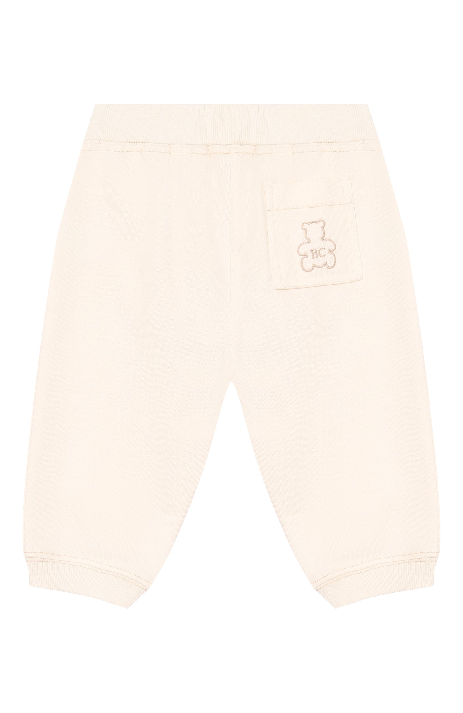 Хлопковые джоггеры BRUNELLO CUCINELLI кремового цвета по цене 38550 руб., арт. BD824TW50R, фото 2 Хлопковые джоггеры BRUNELLO CUCINELLI, арт. BD824TW50R, фото 2