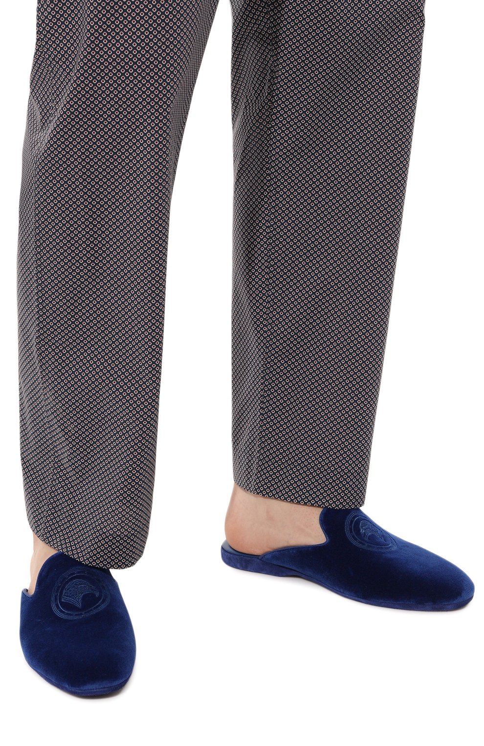 Текстильные домашние туфли STEFANO RICCI, арт. UL01_P744/VLTSVT, фото 3