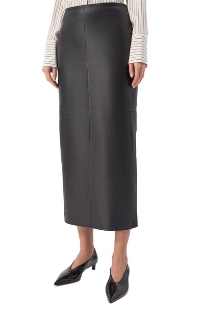 Кожаная юбка ARMARIUM, арт. ARMFWSK16/LE04, фото 3