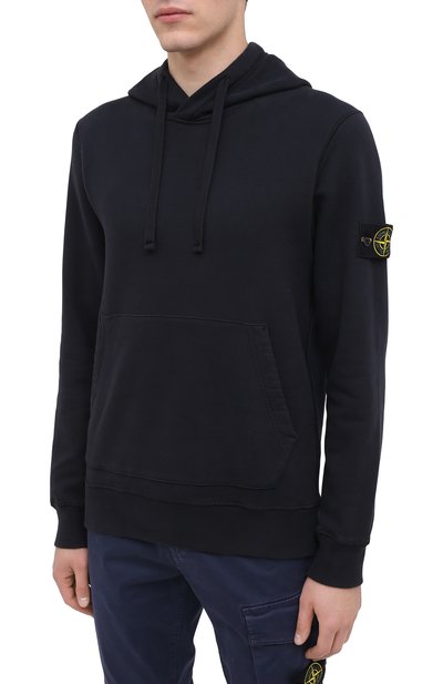 Хлопковое худи STONE ISLAND, арт. 731564120, фото 3