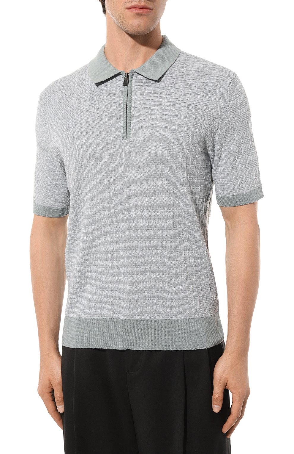 Хлопковое поло CANALI, арт. C0454/MY01896, фото 3