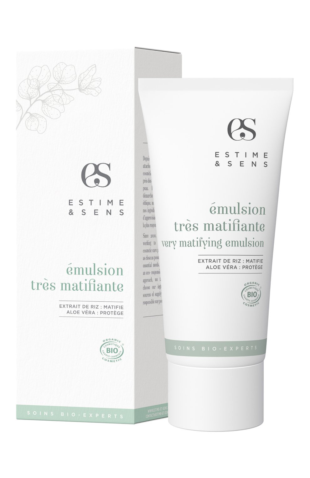 Матирующая эмульсия для лица emulsion tres matifiante (50ml) ESTIME&SENS, арт. 3760119694893, фото 2