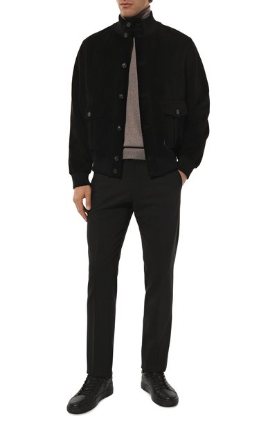 Шерстяные брюки EMPORIO ARMANI, арт. EM000032/TE10981, фото 2