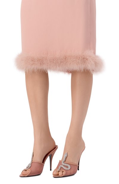 Текстильные мюли coeur vipre VALENTINO, арт. 8W0S0PD7/QMA, фото 2