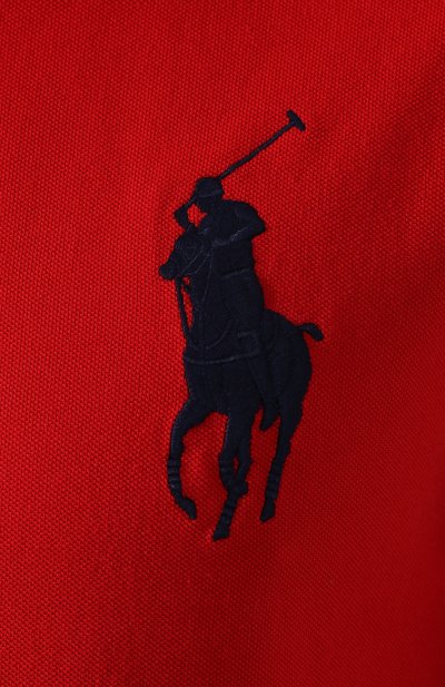 Хлопковое поло POLO RALPH LAUREN, арт. 710781433, фото 5
