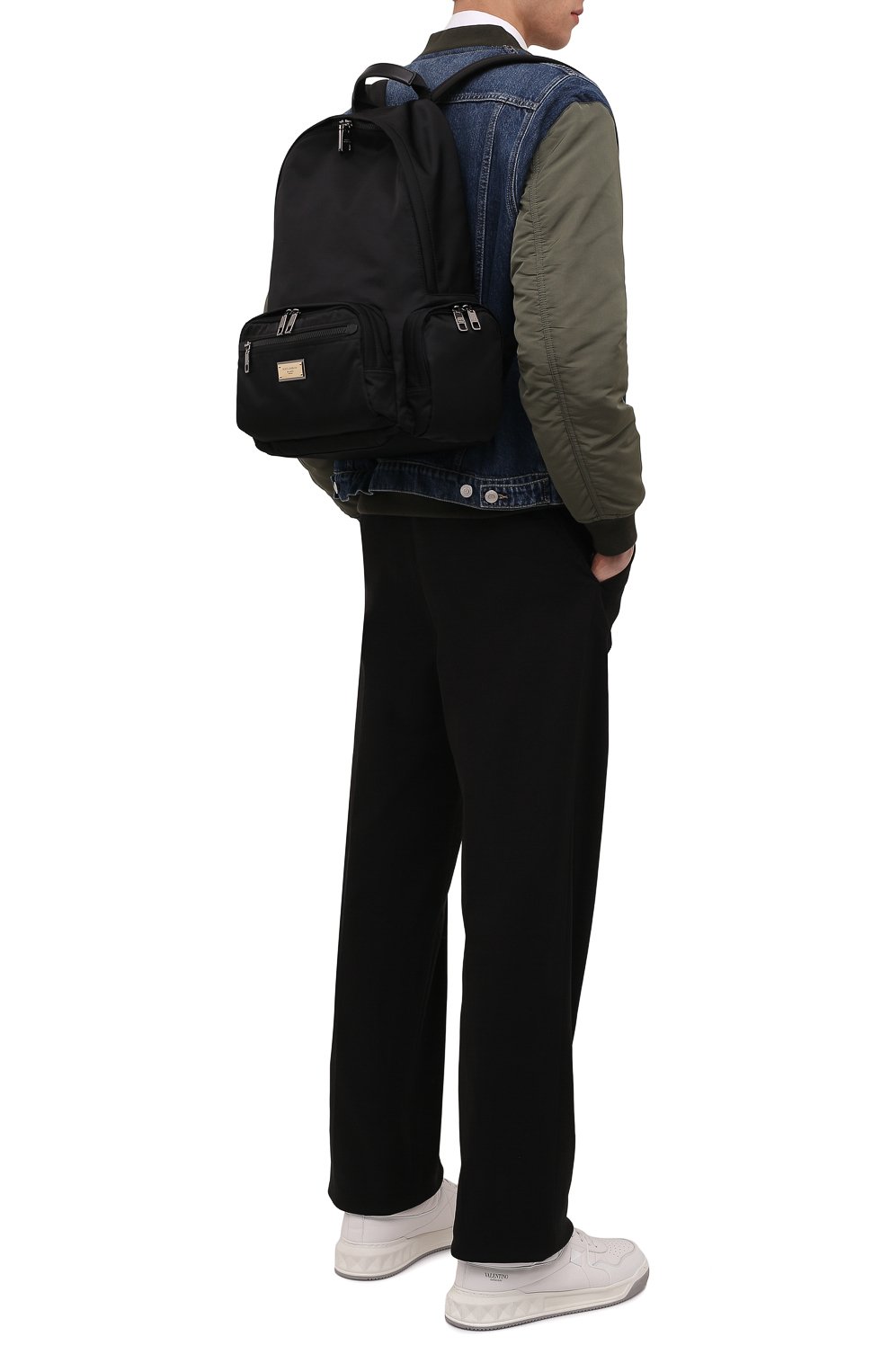 Текстильный рюкзак nero sicilia dna DOLCE & GABBANA, арт. BM1961/AY139, фото 3