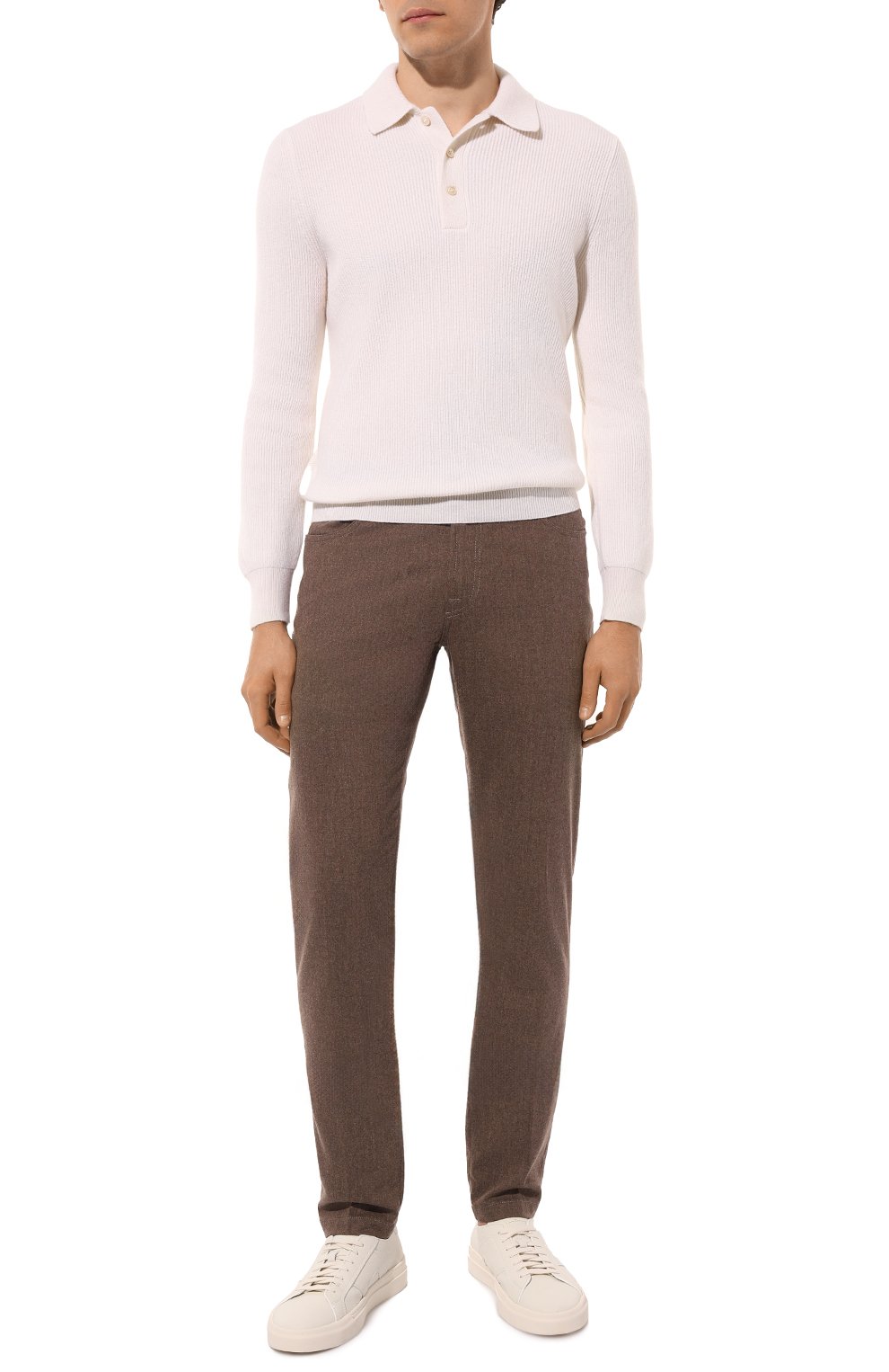 Брюки из шерсти и кашемира MARCO PESCAROLO, арт. NERAN0M/5029, фото 2