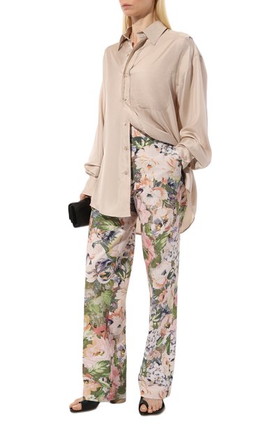 Хлопковые брюки DRIES VAN NOTEN, арт. 231-010905-6047, фото 2