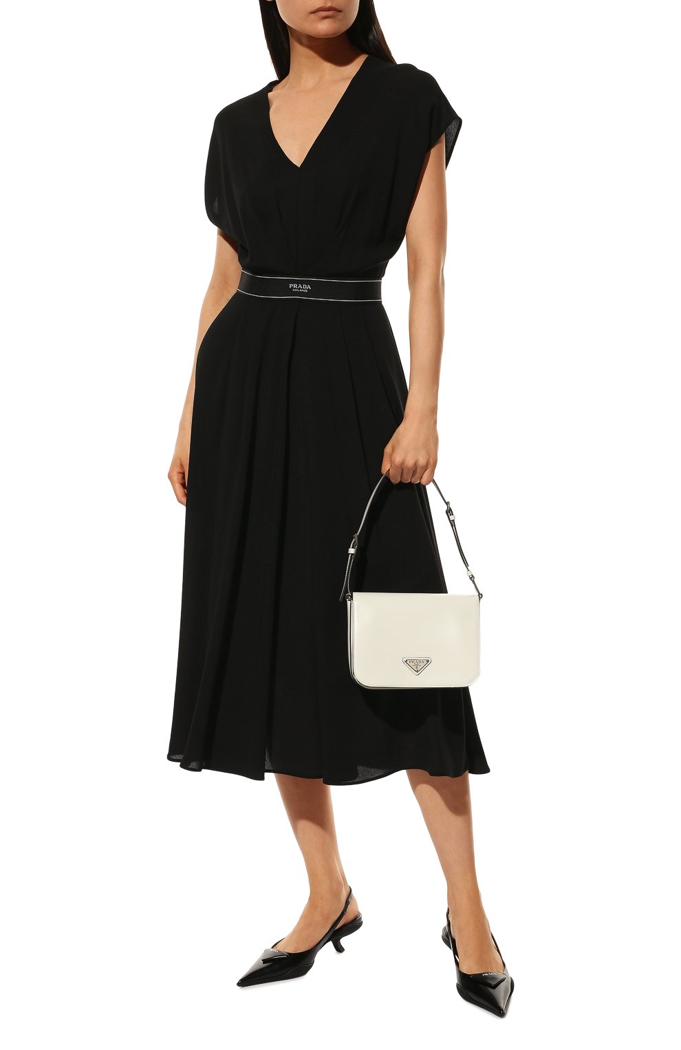 Платье из вискозы PRADA, арт. P3G62-1ZY5-F0002-221, фото 2