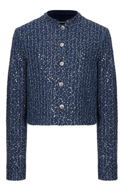 Женский джинсовый жакет EMPORIO ARMANI, арт. EW004807/AF26175