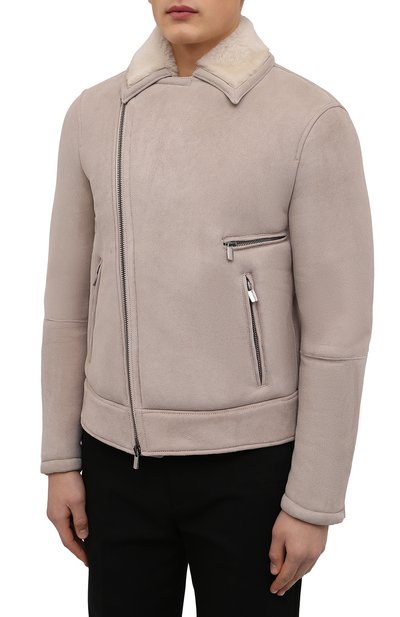 Дубленка JACOB COHEN бежевого цвета по цене 329500 руб., арт. U H 006 80 D 1214/A07, фото 3 Дубленка JACOB COHEN, арт. U H 006 80 D 1214/A07, фото 3